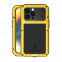 Ударопрочный чехол Love Mei Powerful Yellow для iPhone 14 Pro