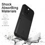Ударопрочный чехол Love Mei Powerful Black для iPhone 14 Pro Max