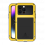 Ударопрочный чехол Love Mei Powerful Yellow  для iPhone 14 Pro Max