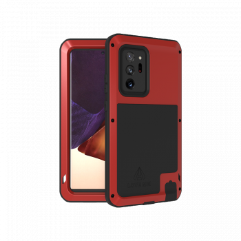 Ударопрочный чехол Love Mei Powerful Red для Samsung Galaxy Note 20 Ultra