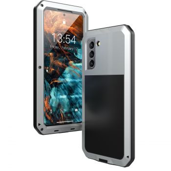 Чехол Lunatik Taktik Extreme для Samsung Galaxy S21+ Silver серый