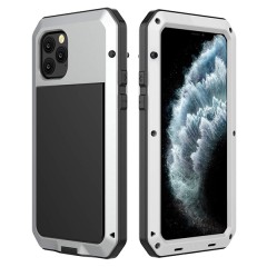 Ударопрочный чехол Lunatik Taktik Extreme Silver для iPhone 12 Pro