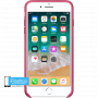 Чехол Apple Leather Case Pink Fuchsia для iPhone 7 Plus / 8 Plus
