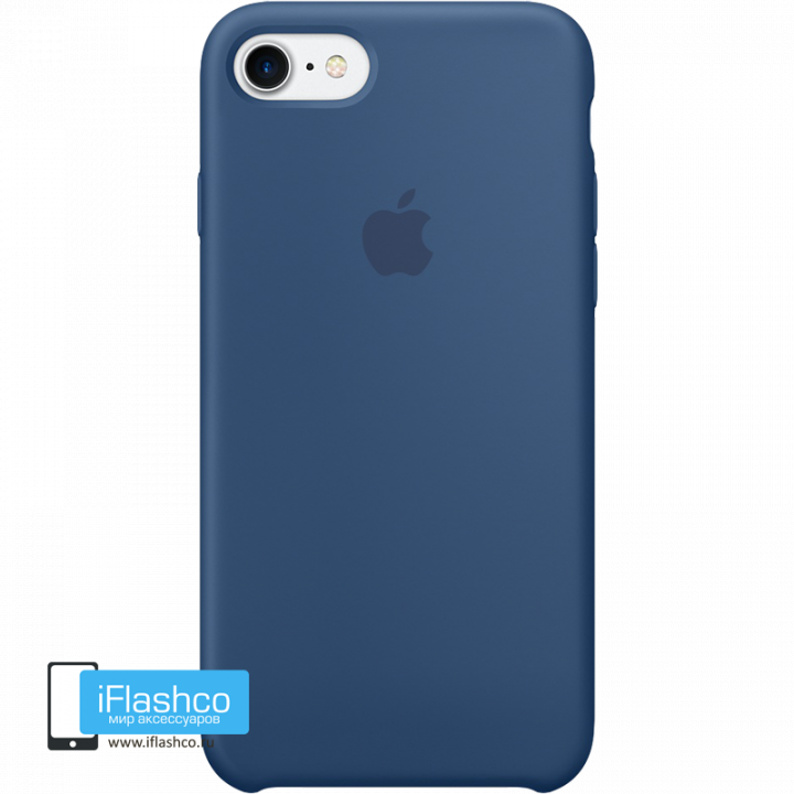 Чехол Apple Silicone Case для iPhone 7 / 8 / SE Ocean Blue
