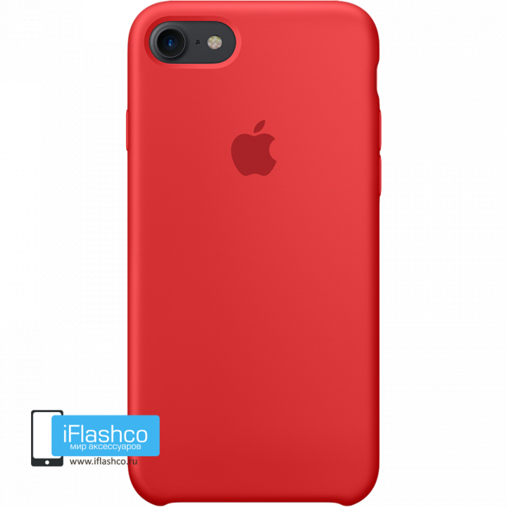 Чехол Apple Silicone Case для iPhone 7 / 8 / SE (PRODUCT)RED