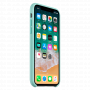 Чехол Apple Silicone Case для iPhone X/Xs Marine Green