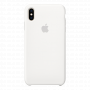 Силиконовый чехол для iPhone XS Max белый