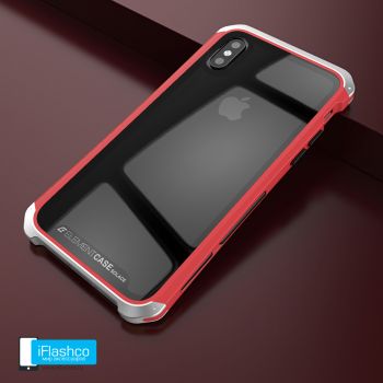 Чехол Element Case Solace Glass Red w/Silver для iPhone X/Xs