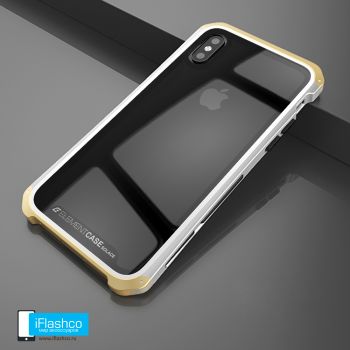 Чехол Element Case Solace Glass White w/Gold для iPhone X/Xs