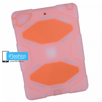 Чехол Griffin Survivor All-Terrain для iPad Air оранжевый прозрачный