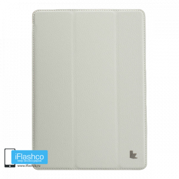 Чехол Jisoncase PU для iPad Air белый