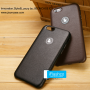 Чехол Jisoncase Slim Fit для iPhone 6 коричневый