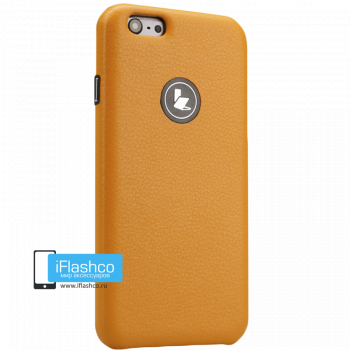 Чехол Jisoncase Slim Fit для iPhone 6 оранжевый