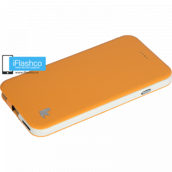 Чехол-книжка Jisoncase Fashion Folio Standing Case для iPhone 6 Plus / 6s Plus оранжевая