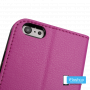 Чехол-книжка Jisoncase Fashion Wallet для iPhone 6 розовая