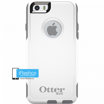 Чехол OtterBox Commuter для iPhone 6 / 6s Glacier серый