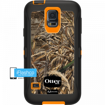 Чехол OtterBox Defender для Samsung Galaxy S5 Blaze Orange/Black/Max 5 Design оранжевый