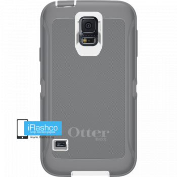Чехол OtterBox Defender для Samsung Galaxy S5 White/Gunmetal Grey серый