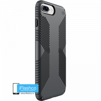 Чехол Speck Presidio Grip для iPhone 7 Plus / 8 Plus GRAPHITE GREY/CHARCOAL GREY
