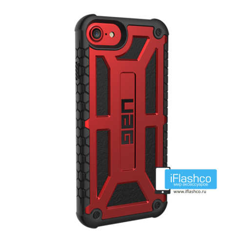 Чехол Urban Armor Gear Monarch Crimson для iPhone 6 / 7 / 8 / SE 2020 / SE 2022