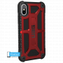 Чехол Urban Armor Gear Monarch Crimson для iPhone X/XS