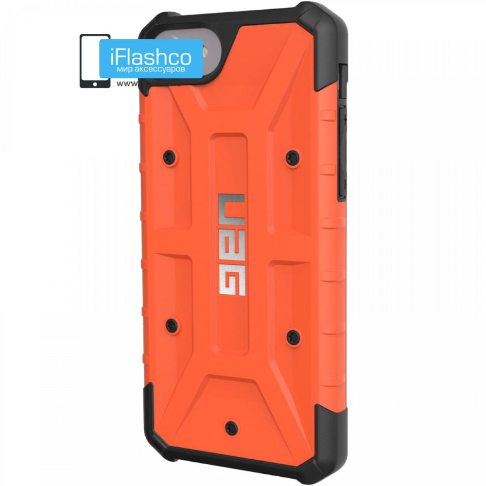 Чехол Urban Armor Gear Pathfinder Rust для iPhone 6 / 7 / 8 Plus оранжевый