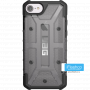Чехол Urban Armor Gear Plasma Ash для iPhone 6 / 7 / 8 / SE 2020 / SE 2022 черный прозрачный