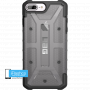 Чехол Urban Armor Gear Plasma Ash для iPhone 6 / 7 / 8 Plus черный прозрачный