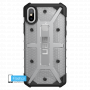 Чехол Urban Armor Gear Plasma Ice для iPhone X/XS серый прозрачный