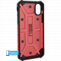 Чехол Urban Armor Gear Plasma Magma для iPhone X/XS красный прозрачный