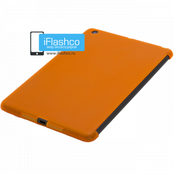 Чехол задний Back Cover для iPad mini / mini 2 / mini 3 оранжевый (полиуретан)