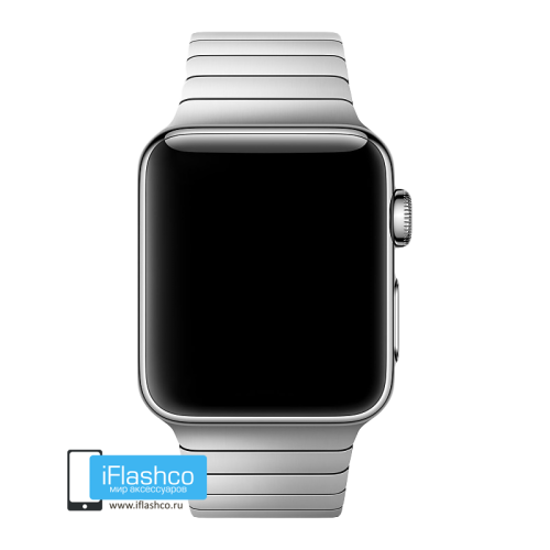 Металлический ремешок Apple Link Bracelet Silver для Apple Watch 38 - 40 - 41 мм серебристый