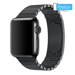 Металлический ремешок Apple Link Bracelet Space Black для Apple Watch 38 - 40 - 41 мм черный