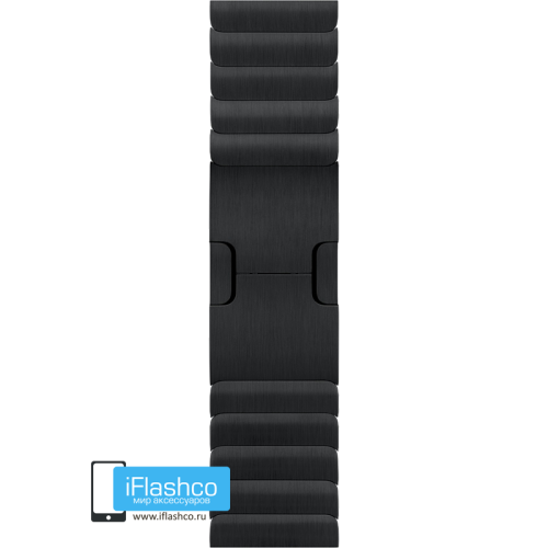 Металлический ремешок Apple Link Bracelet Space Black для Apple Watch 38 - 40 - 41 мм черный