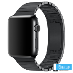 Металлический ремешок Apple Link Bracelet Space Black для Apple Watch 42/44/45/49 мм черный