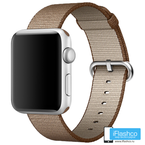 Нейлоновый ремешок Apple 42/44/45/49 мм Toasted Coffee / Caramel Woven Nylon