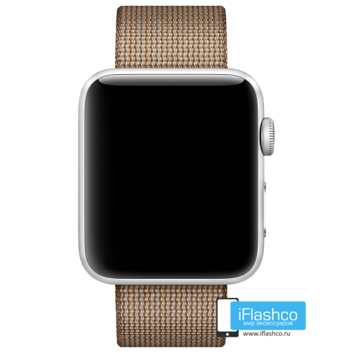 Нейлоновый ремешок Apple 42/44/45/49 мм Toasted Coffee / Caramel Woven Nylon