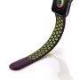 Силиконовый ремешок Nike Sport Band Purple / Green 42/44/45/49 мм