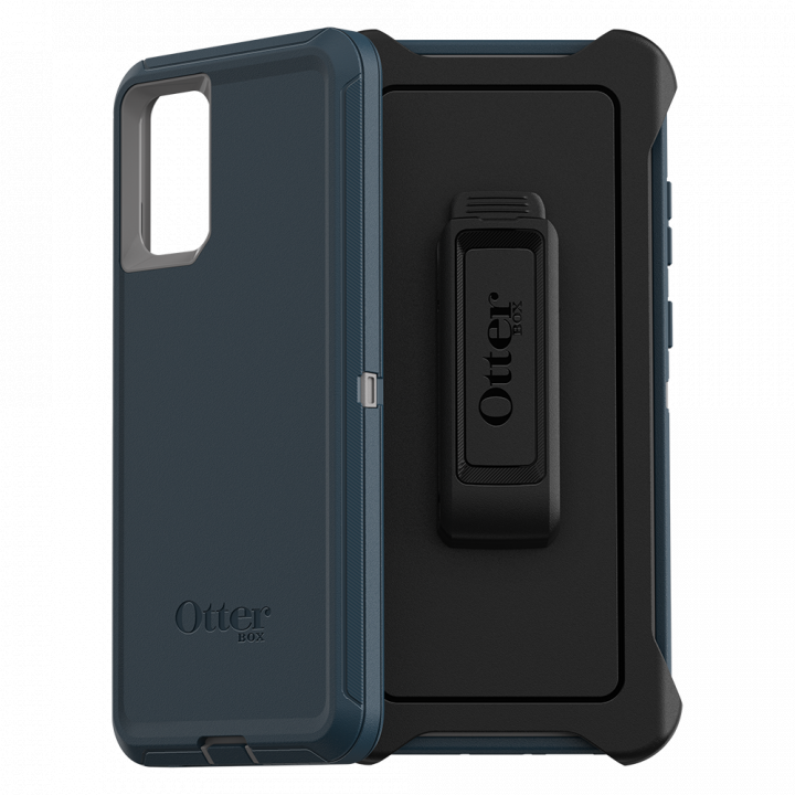 Чехол ударопрочный с клипсой-подставкой OtterBox Defender Gone Fishin Blue для Samsung Galaxy S20+ синий