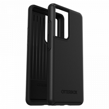 Чехол ударопрочный OtterBox Symmetry Black для Samsung Galaxy S21 Ultra черный