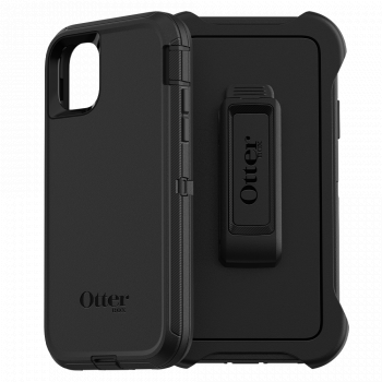 Ударопрочный чехол OtterBox Defender для iPhone 12 / iPhone 12 Pro Black