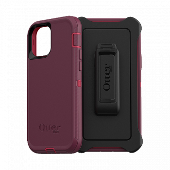 Ударопрочный чехол OtterBox Defender для iPhone 12 mini Berry Potion Pink