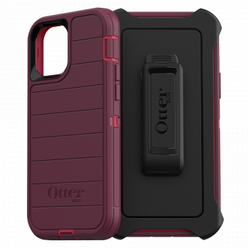 Ударопрочный чехол OtterBox Defender Pro для iPhone 12 Pro Max Berry Potion