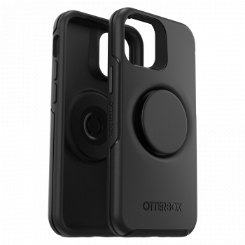 Ударопрочный чехол OtterBox Otter + Pop Symmetry Series Case для iPhone 12 mini Black