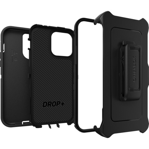 Ударопрочный чехол OtterBox Defender Series Black для iPhone 14 Pro Max