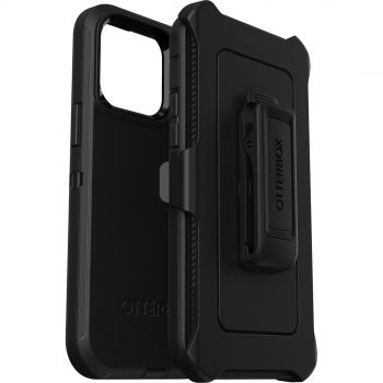 Ударопрочный чехол OtterBox Defender Series Black для iPhone 14 Pro Max