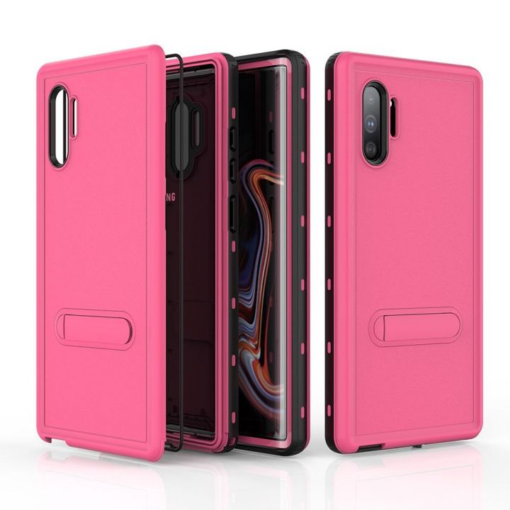 Водонепроницаемый ударопрочный чехол Redpepper Dot+ Series для Samsung Galaxy Note 10 Pink