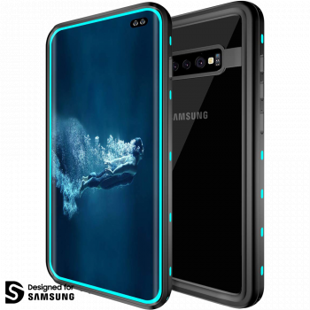 Водонепроницаемый ударопрочный чехол Redpepper Dot+ Series для Samsung Galaxy S10+ Sea Blue