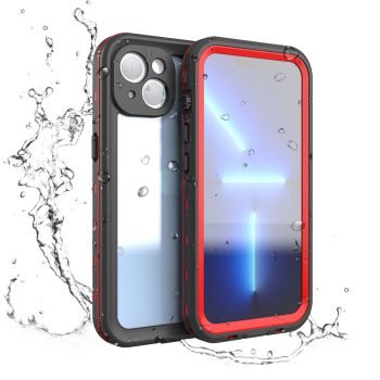 Ударопрочный и водонепроницаемый чехол Redpepper Dot+ Red для iPhone 13 красный