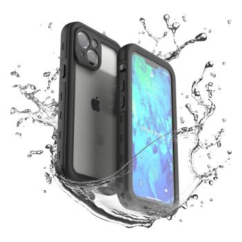 Ударопрочный и водонепроницаемый чехол ShellBox Black для iPhone 13 mini черный